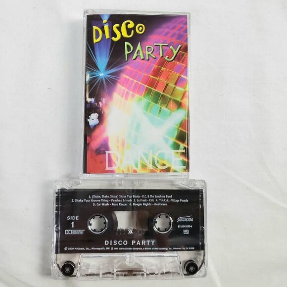 Various Artists – Disco Party Cassette Compilation 2000 Metacom Dance Hits - Picture 1 of 3